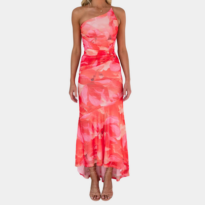Norelya | Vestido Asimétrico Mujer – Elegante y Sofisticado
