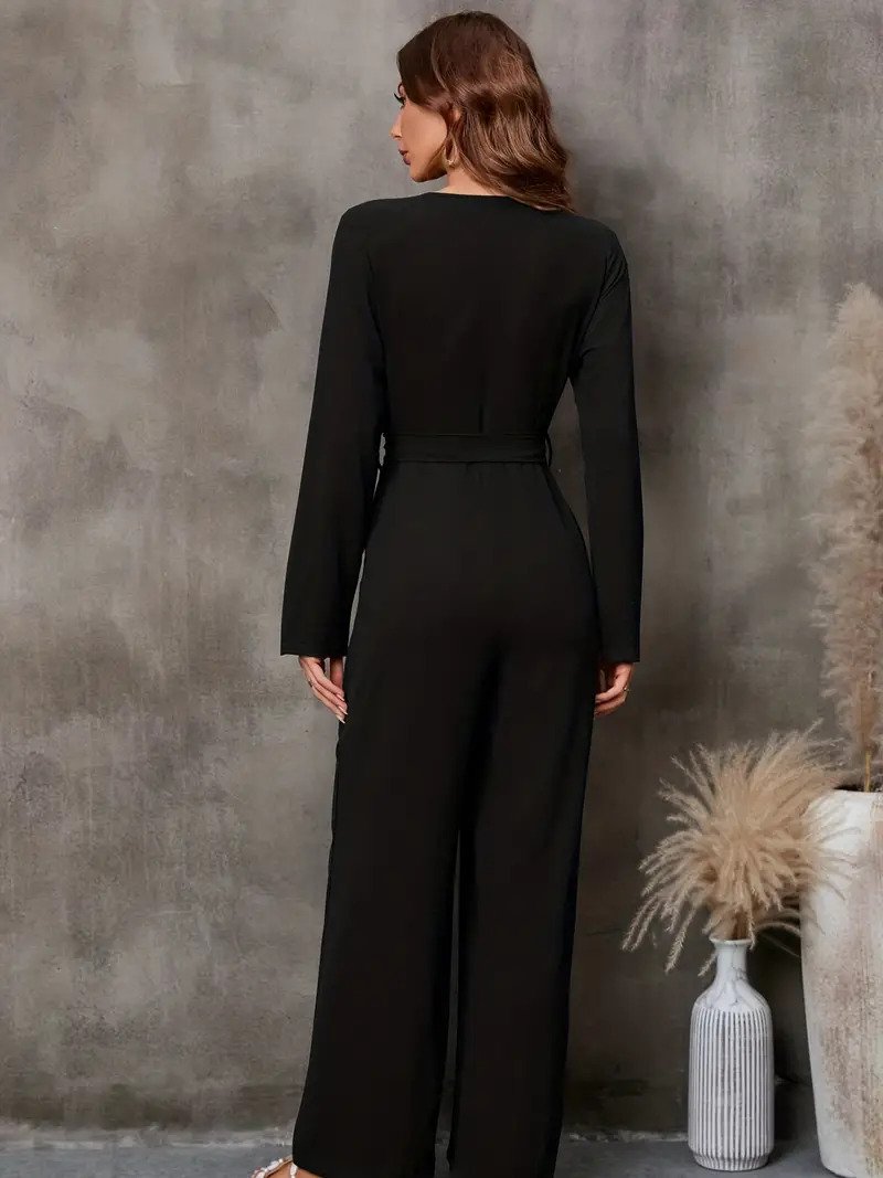 Norelya | Jumpsuit Elegante de Manga Larga para Mujer