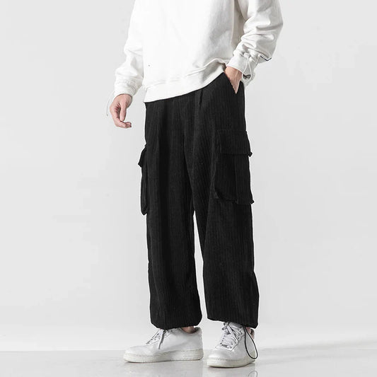 Veluto Cord Jogginghose – Komfort und Lässiger Stil